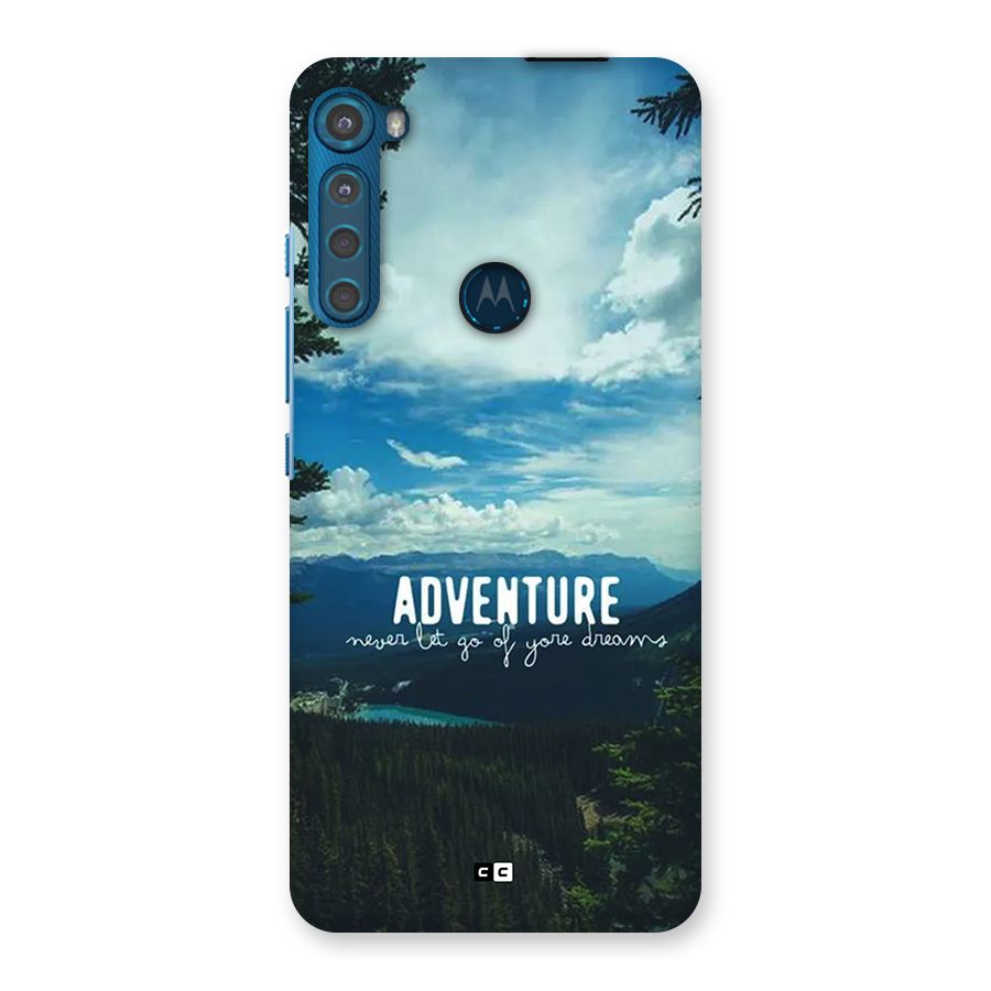 Natural Adventure Back Case for Motorola One Fusion Plus