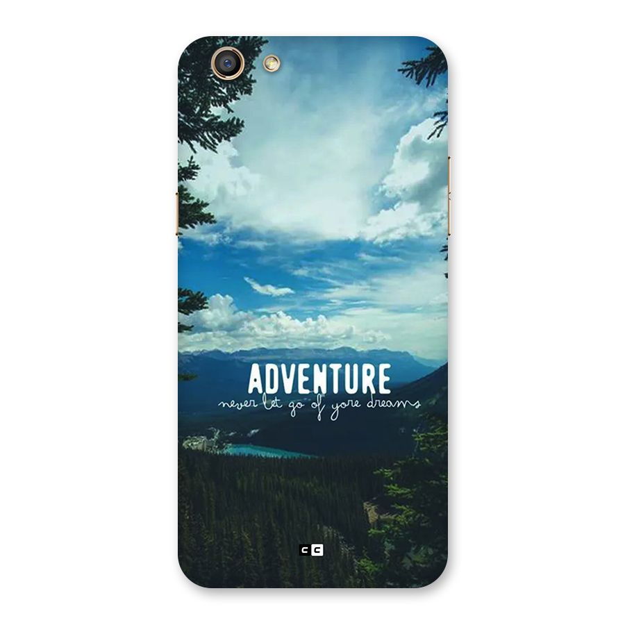 Natural Adventure Back Case for Oppo F3