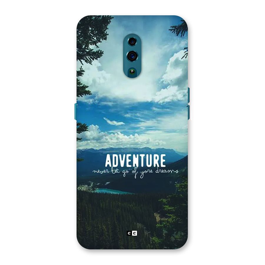 Natural Adventure Back Case for Oppo Reno