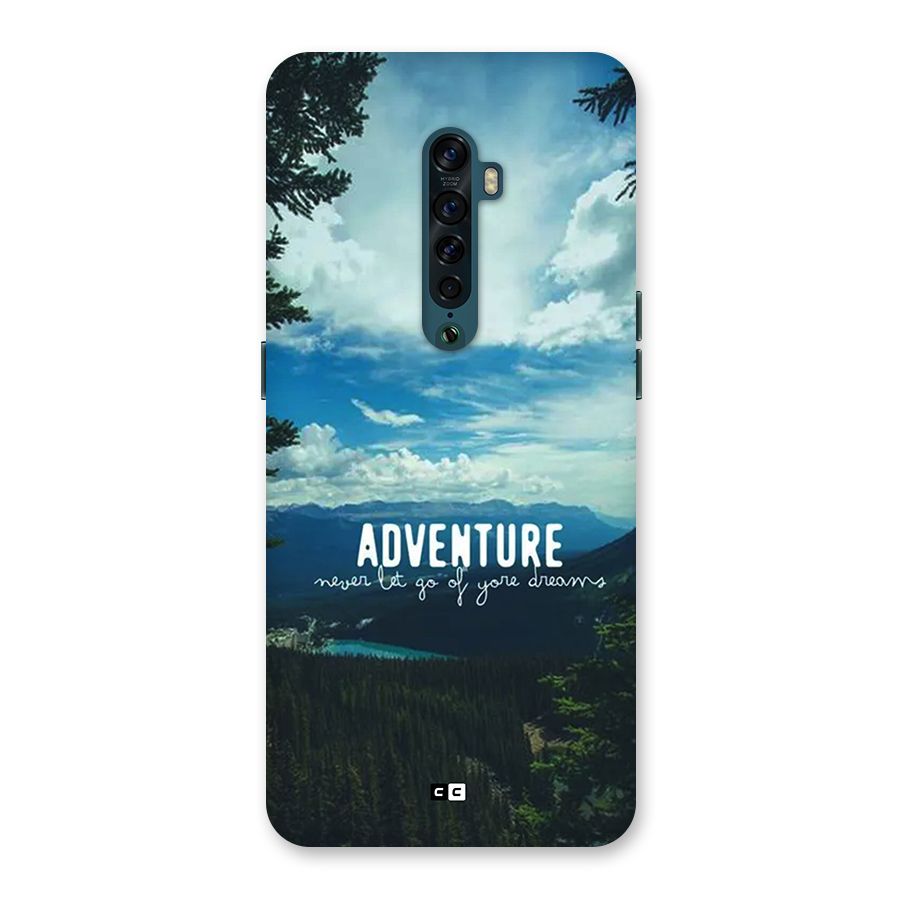 Natural Adventure Back Case for Oppo Reno2
