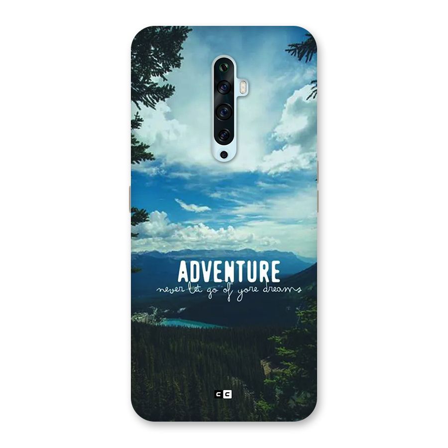 Natural Adventure Back Case for Oppo Reno2 Z