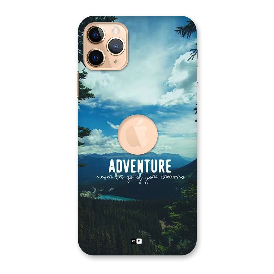 Natural Adventure Back Case for iPhone 11 Pro Max Logo Cut