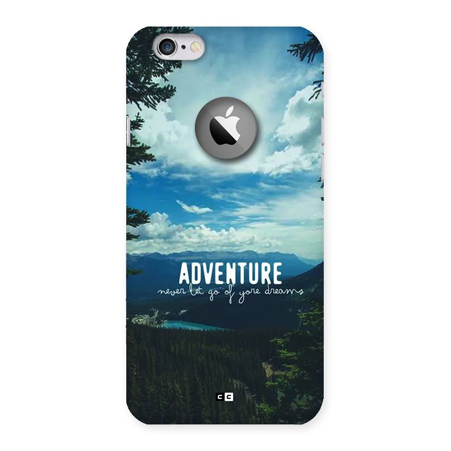 Natural Adventure Back Case for iPhone 6 Logo Cut