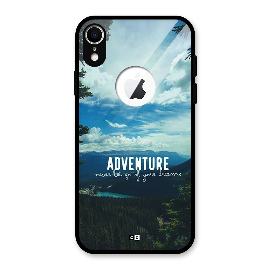 Natural Adventure Back Case for iPhone XR Logo Cut