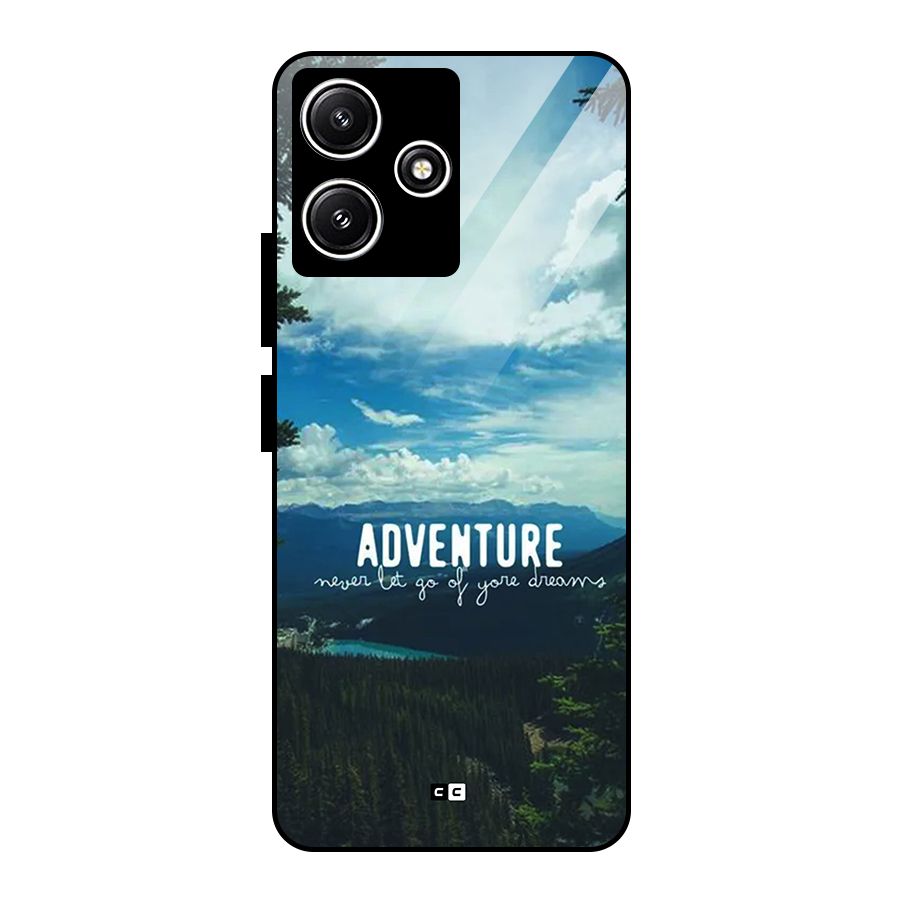 Natural Adventure Glass Back Case for Poco M6 Pro