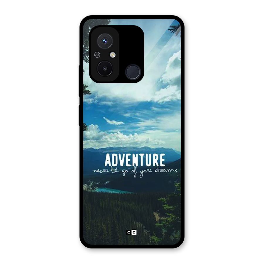 Natural Adventure Glass Back Case for Redmi 12C