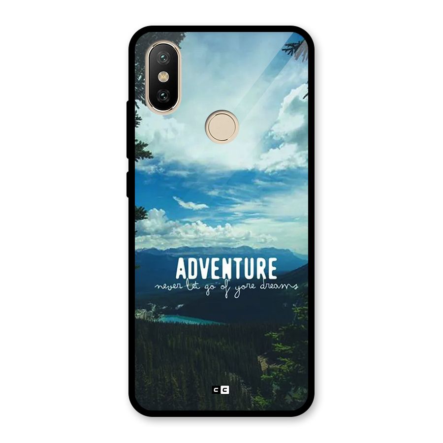 Natural Adventure Glass Back Case for Redmi A2