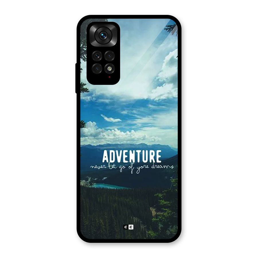 Natural Adventure Glass Back Case for Redmi Note 11S