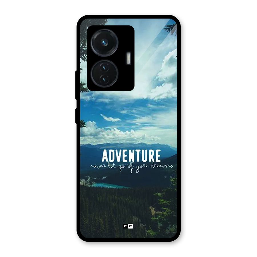 Natural Adventure Glass Back Case for Vivo T1 44W