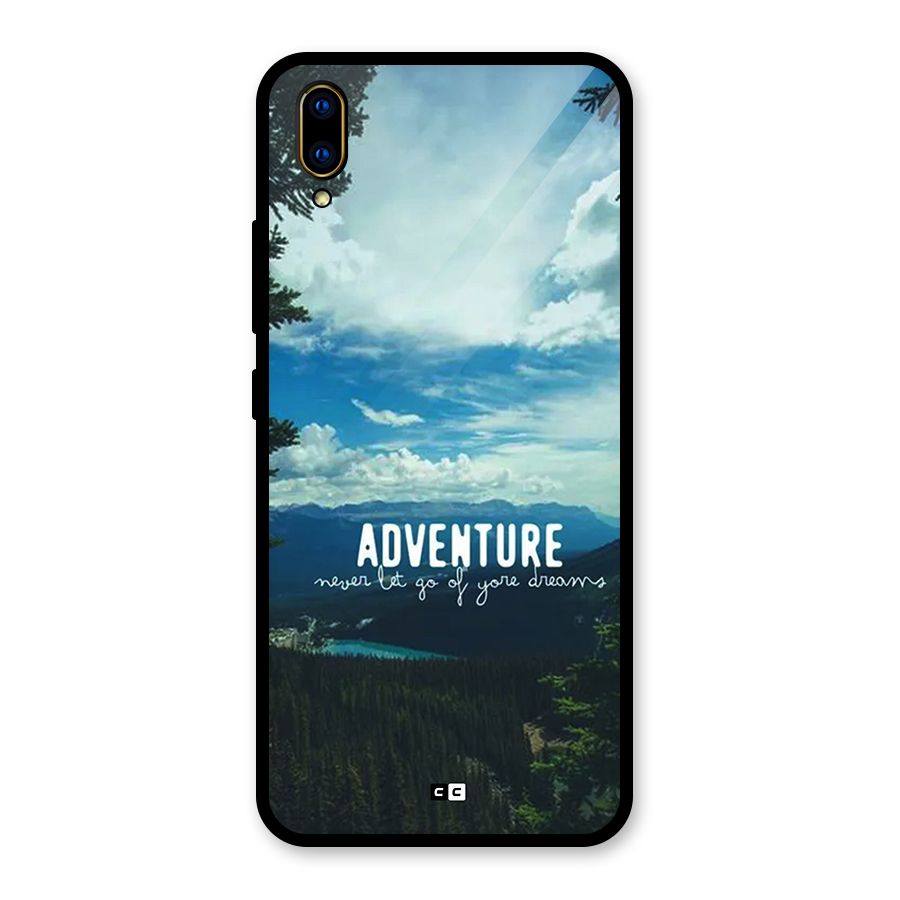 Natural Adventure Glass Back Case for Vivo V11 Pro