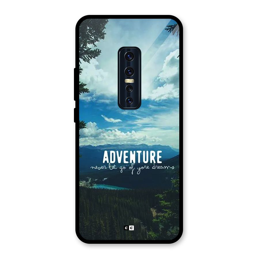 Natural Adventure Glass Back Case for Vivo V17 Pro