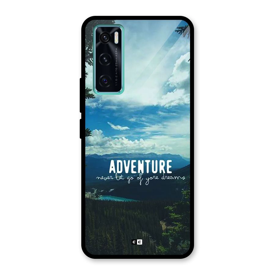 Natural Adventure Glass Back Case for Vivo V20 SE