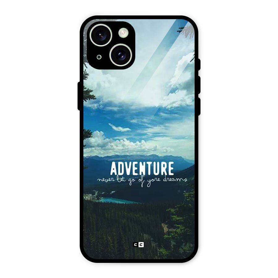Natural Adventure Glass Back Case for iPhone 15 Plus
