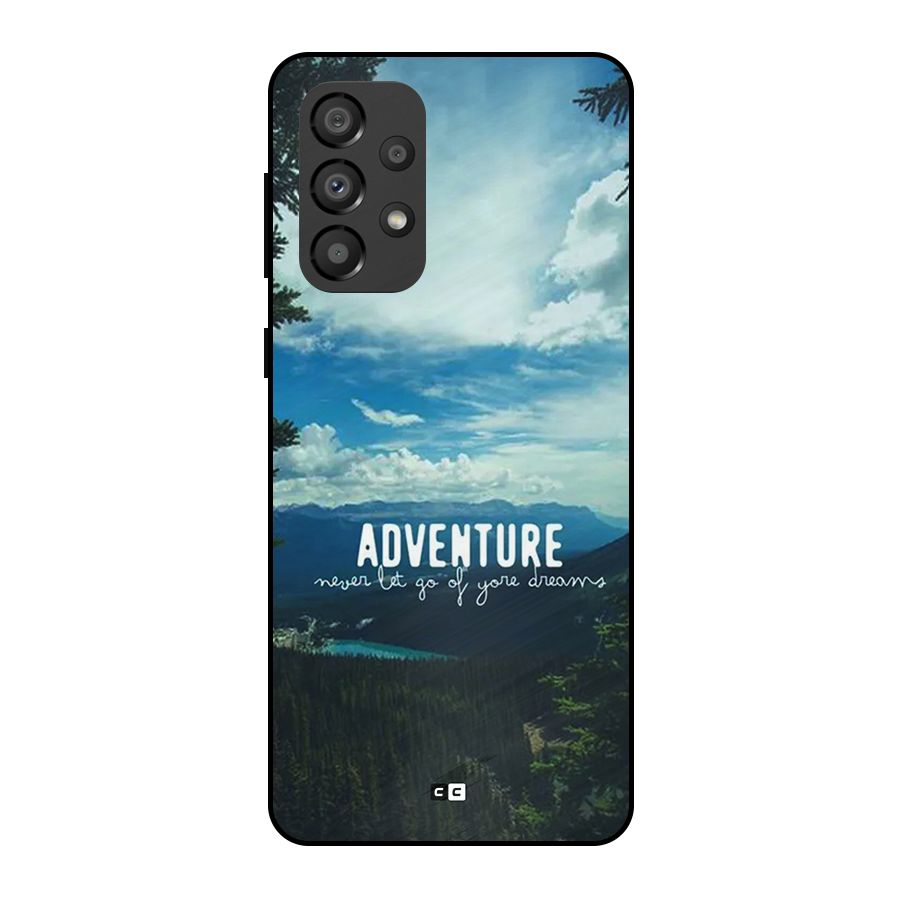 Natural Adventure Metal Back Case for Galaxy A33 5G