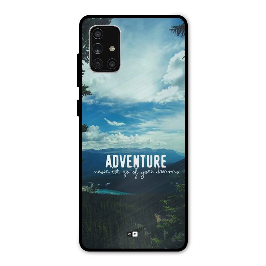 Natural Adventure Metal Back Case for Galaxy A71