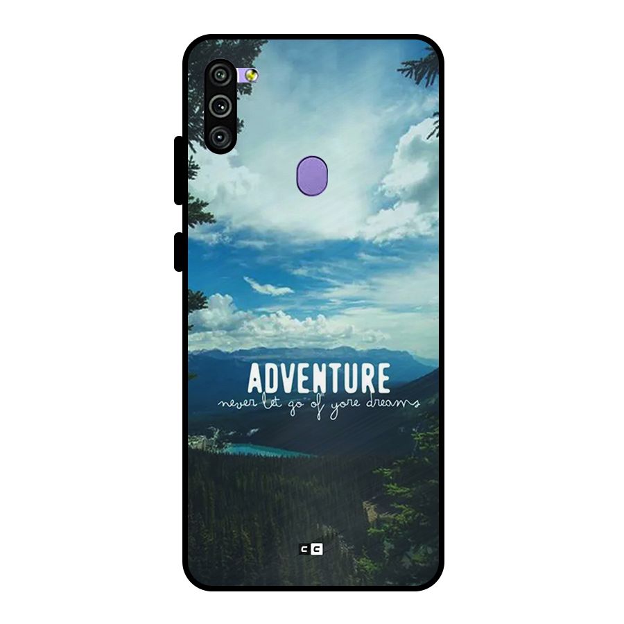 Natural Adventure Metal Back Case for Galaxy M11