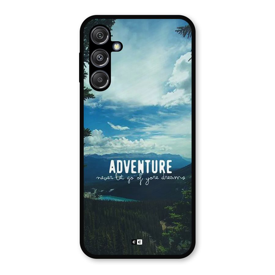 Natural Adventure Metal Back Case for Galaxy M34 5G