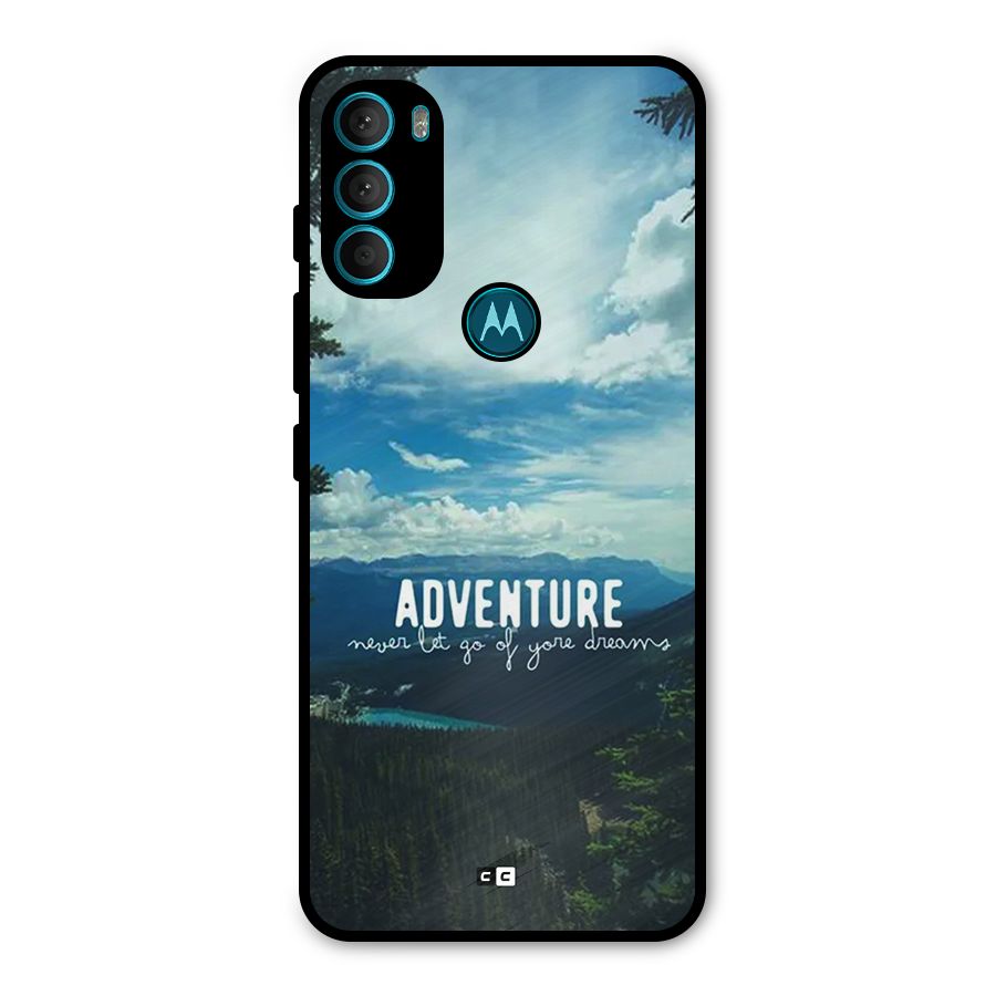 Natural Adventure Metal Back Case for Moto G71 5G