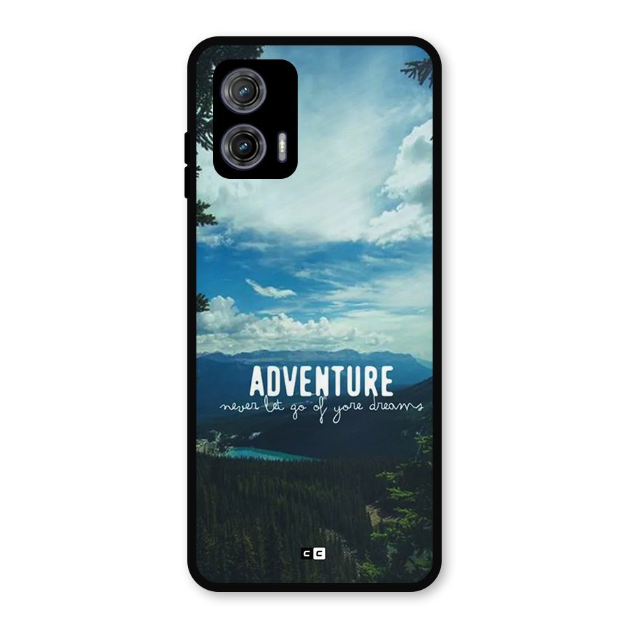 Natural Adventure Metal Back Case for Moto G73