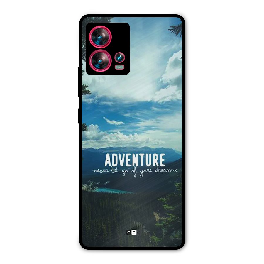 Natural Adventure Metal Back Case for Motorola Edge 30 Fusion