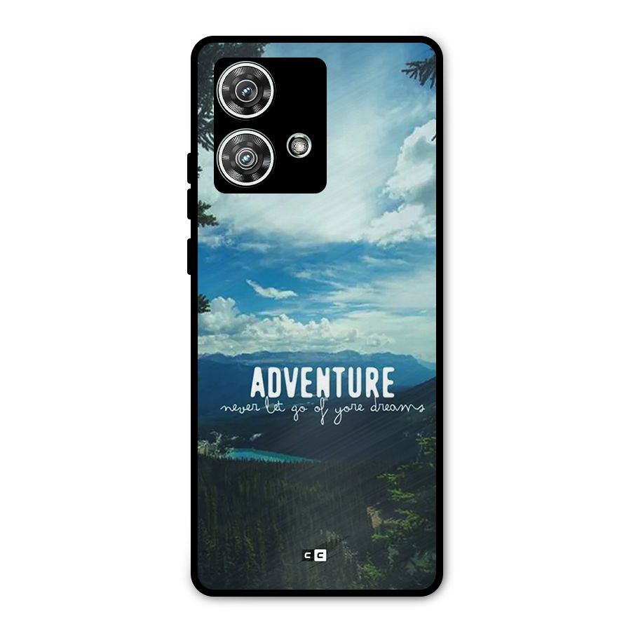 Natural Adventure Metal Back Case for Motorola Edge 40 Neo