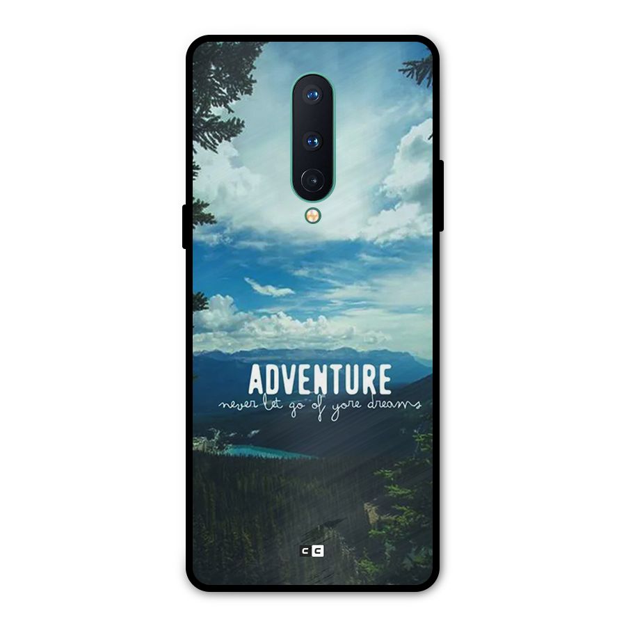 Natural Adventure Metal Back Case for OnePlus 8