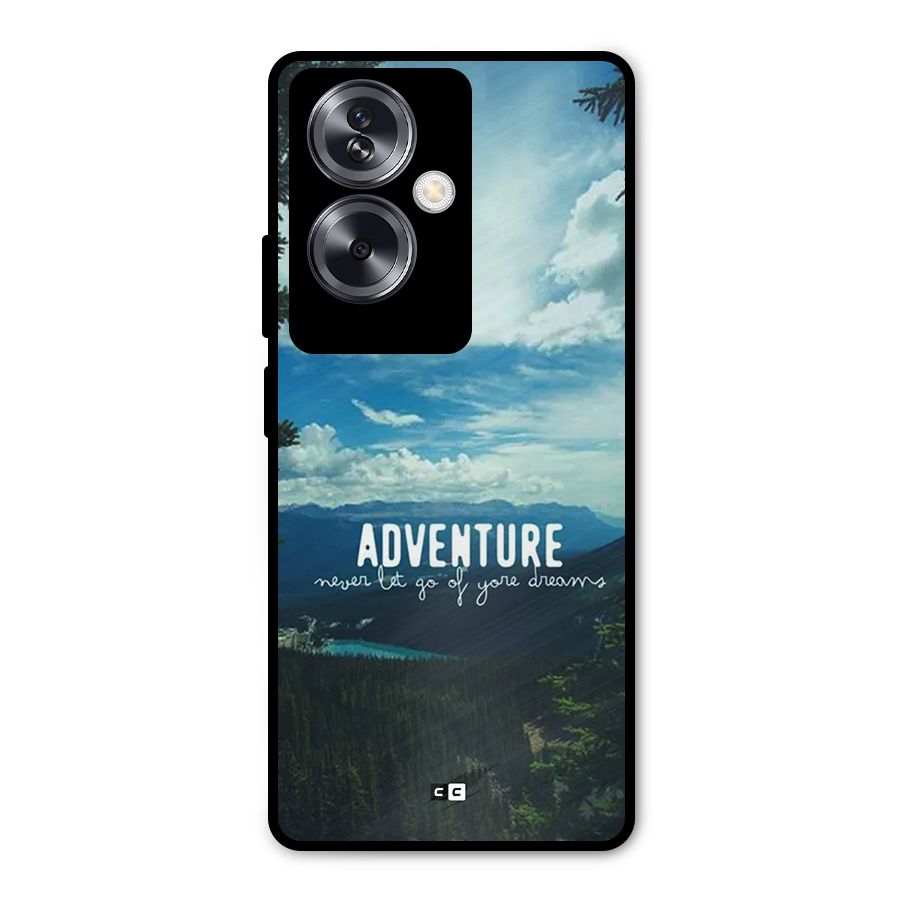 Natural Adventure Metal Back Case for Oppo A79 5G