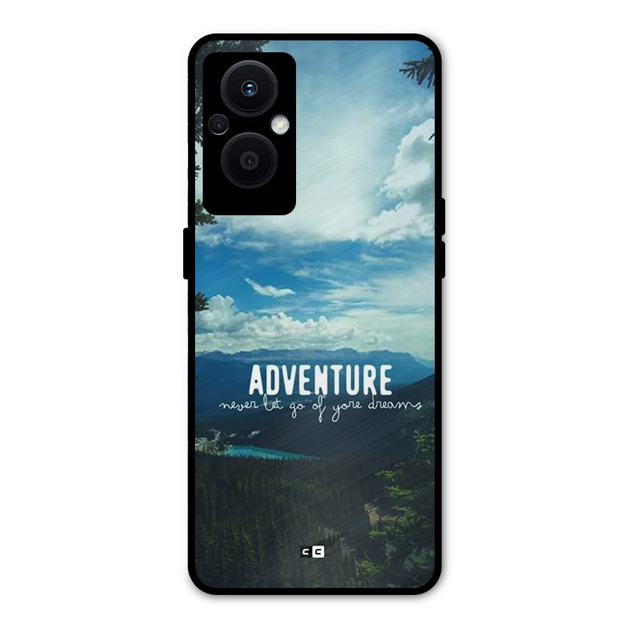 Natural Adventure Metal Back Case for Oppo F21 Pro 5G