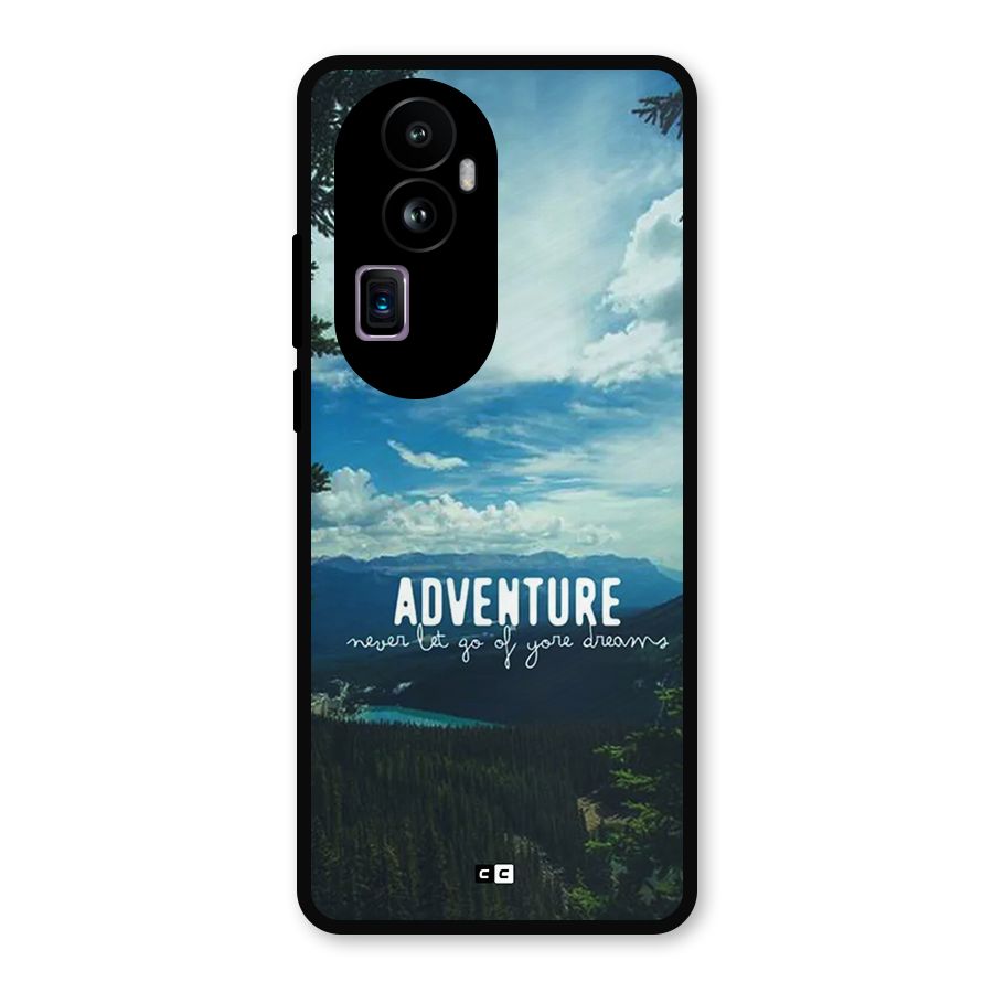 Natural Adventure Metal Back Case for Oppo Reno10 Pro Plus