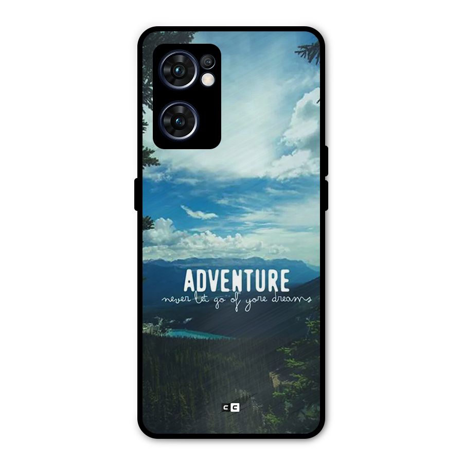 Natural Adventure Metal Back Case for Oppo Reno7 5G