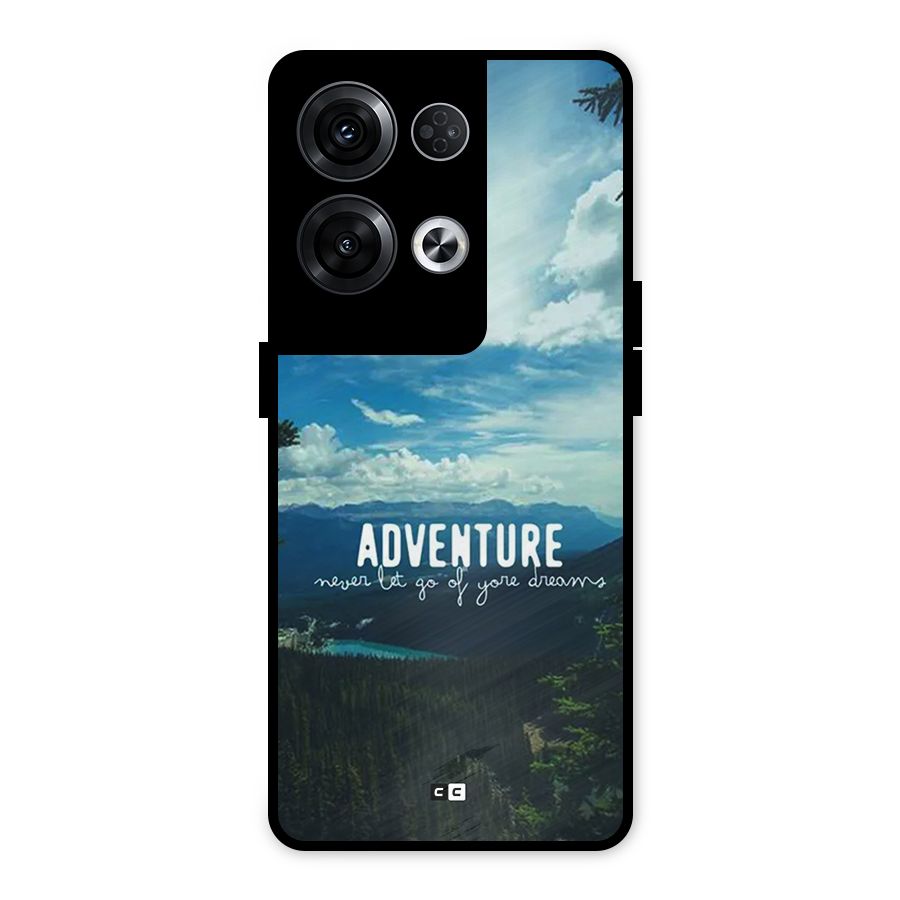 Natural Adventure Metal Back Case for Oppo Reno8 Pro 5G