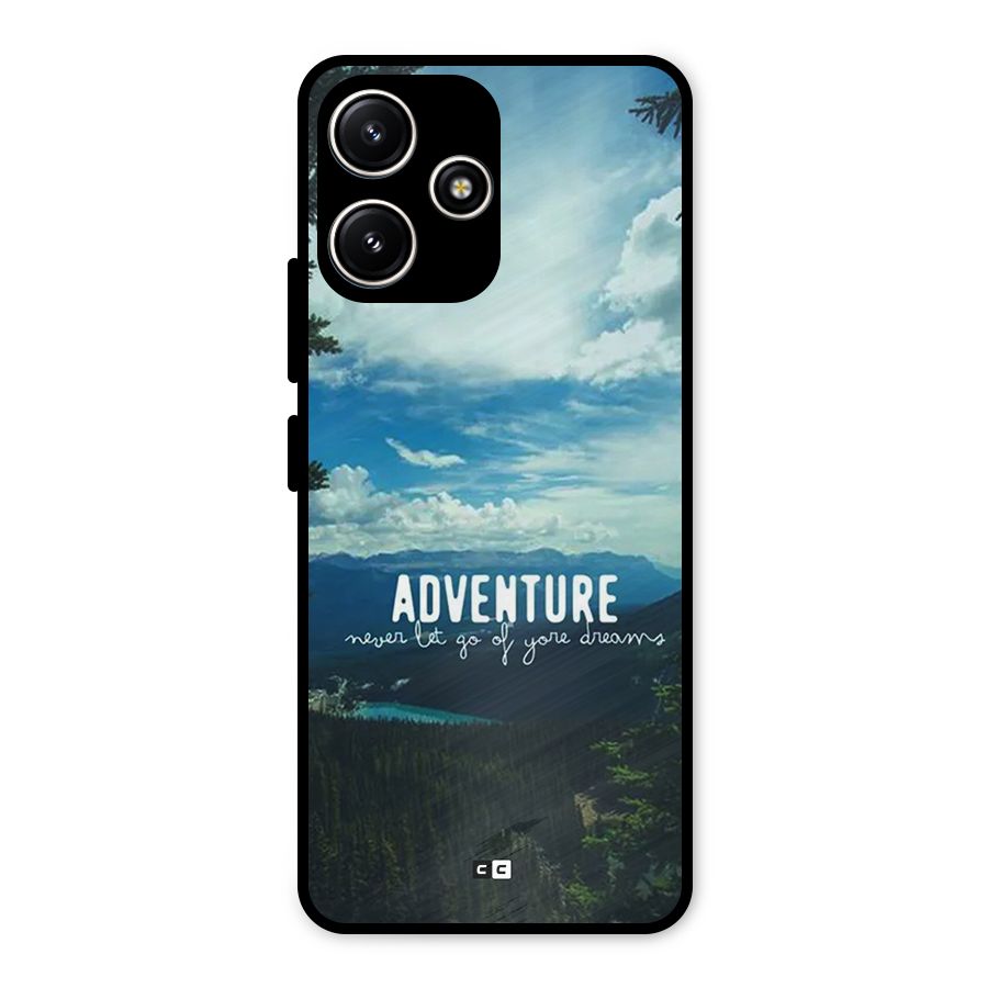 Natural Adventure Metal Back Case for Poco M6 Pro