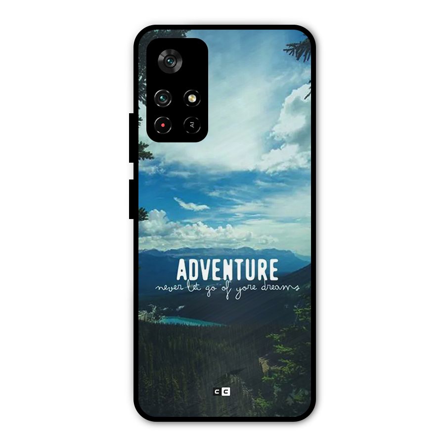 Natural Adventure Metal Back Case for Redmi Note 11T 5G