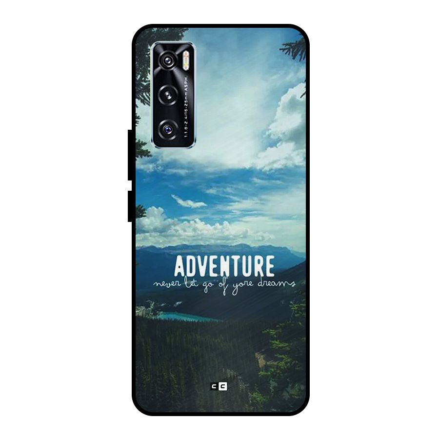 Natural Adventure Metal Back Case for Vivo V20 SE