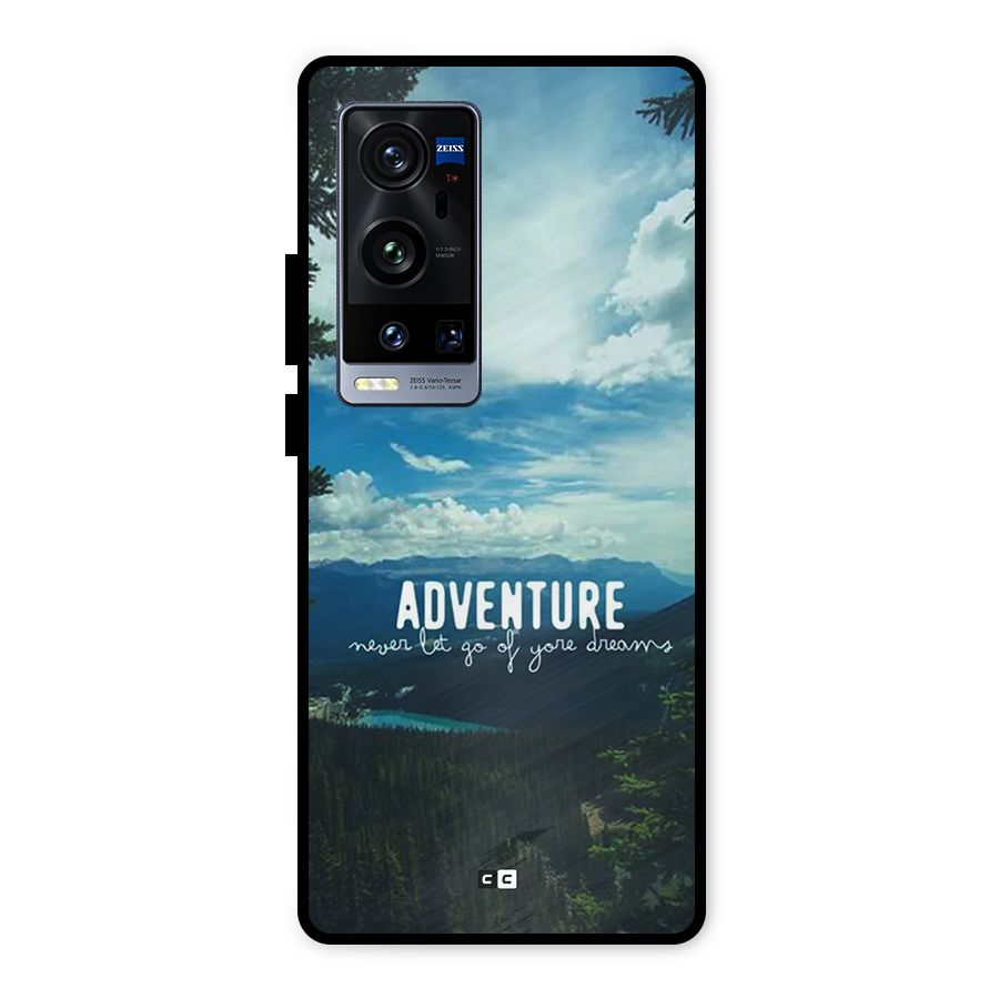 Natural Adventure Metal Back Case for Vivo X60 Pro Plus