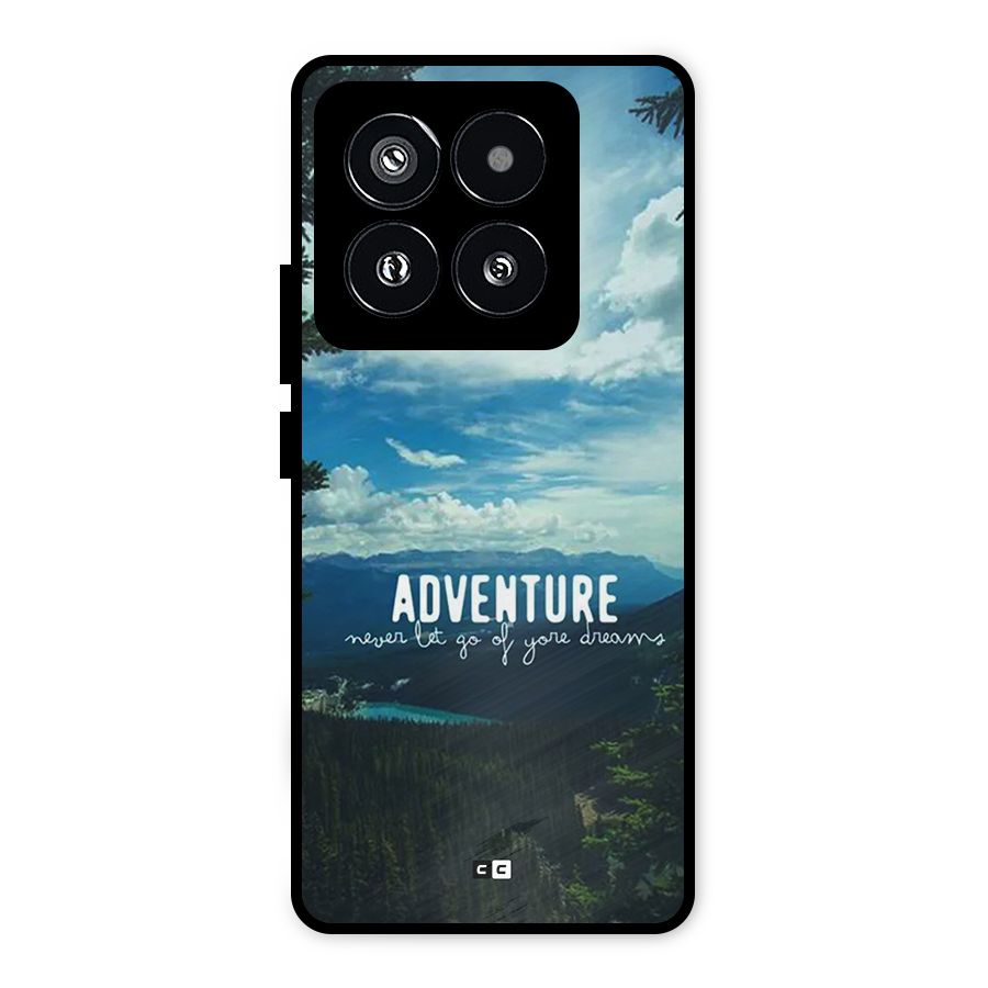 Natural Adventure Metal Back Case for Xiaomi 14 Pro