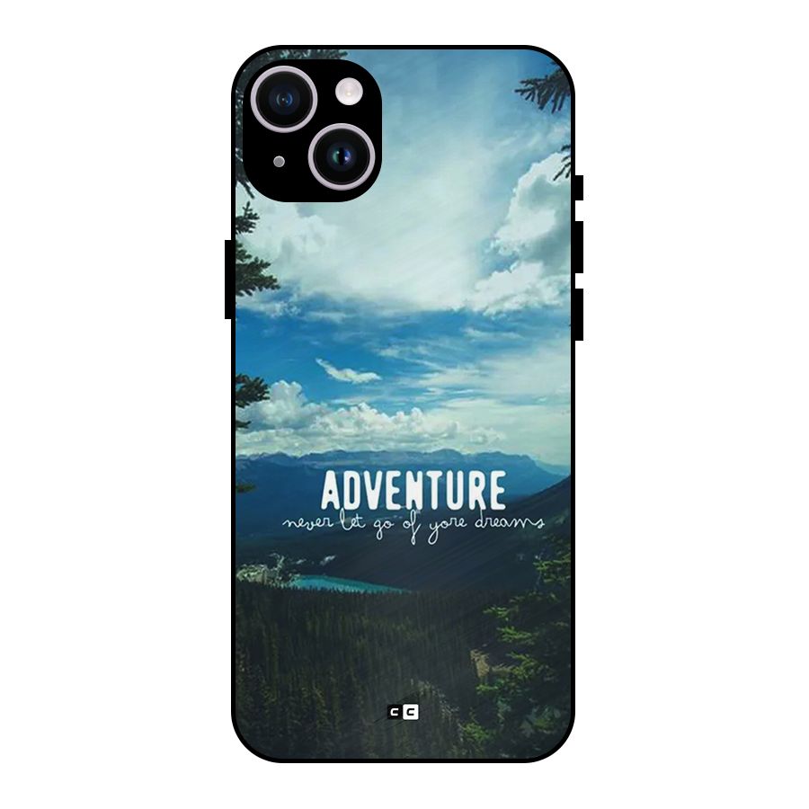 Natural Adventure Metal Back Case for iPhone 14 Plus