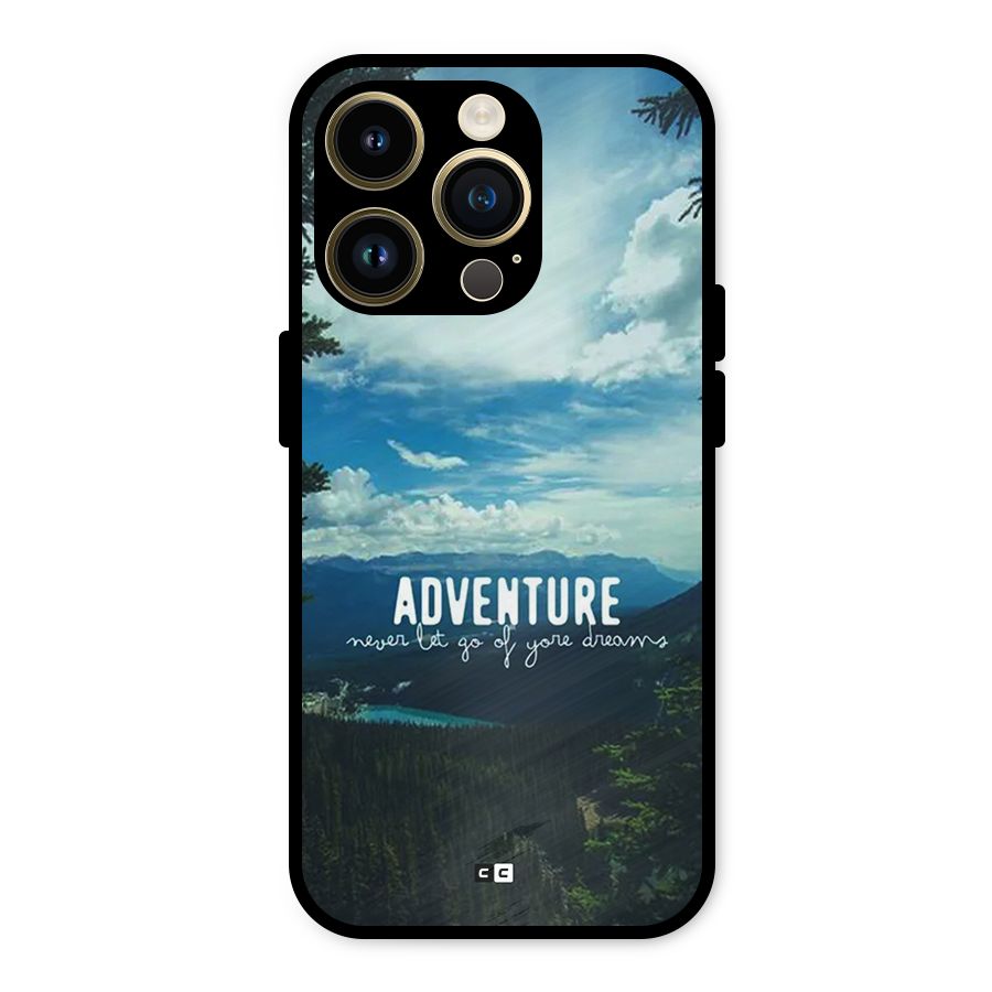 Natural Adventure Metal Back Case for iPhone 14 Pro