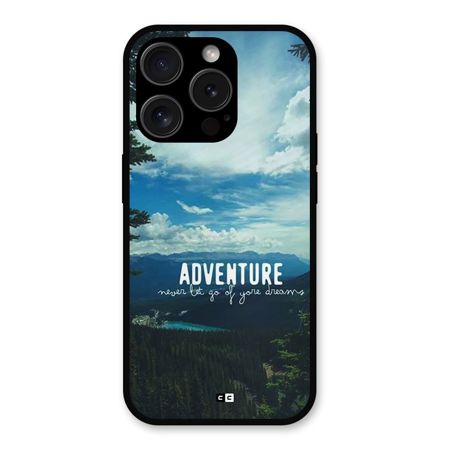 Natural Adventure Metal Back Case for iPhone 15 Pro