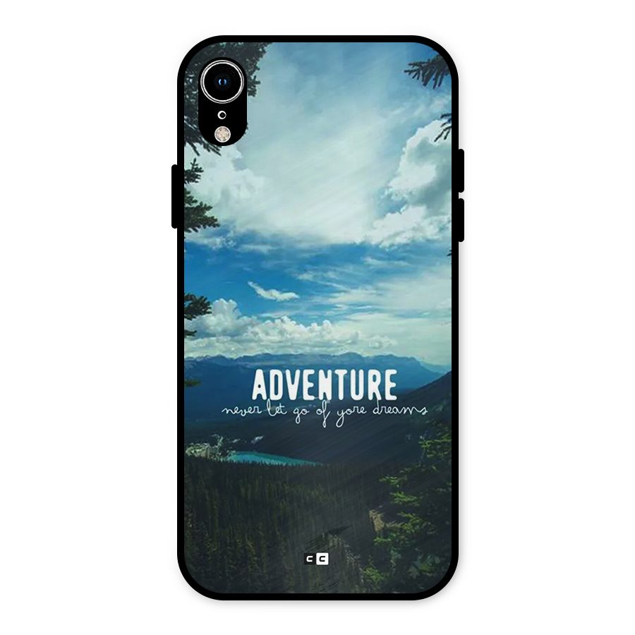 Natural Adventure Metal Back Case for iPhone XR
