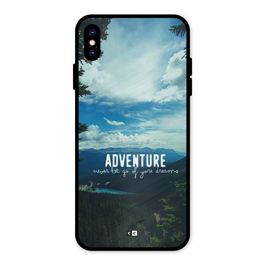 Natural Adventure Metal Back Case for iPhone XS Max