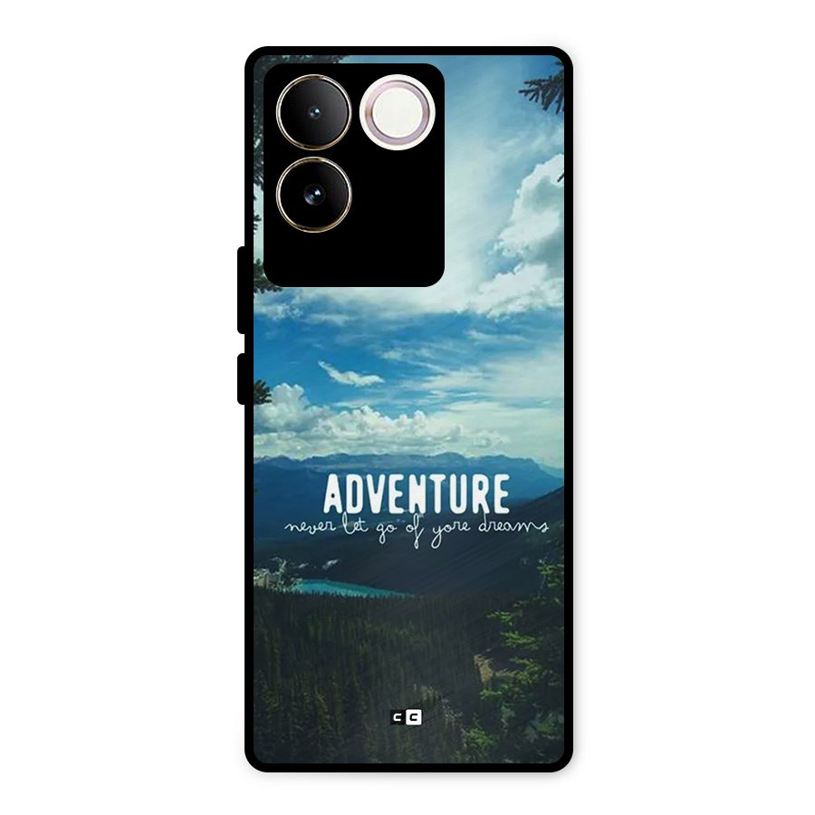 Natural Adventure Metal Back Case for iQOO Z7 Pro
