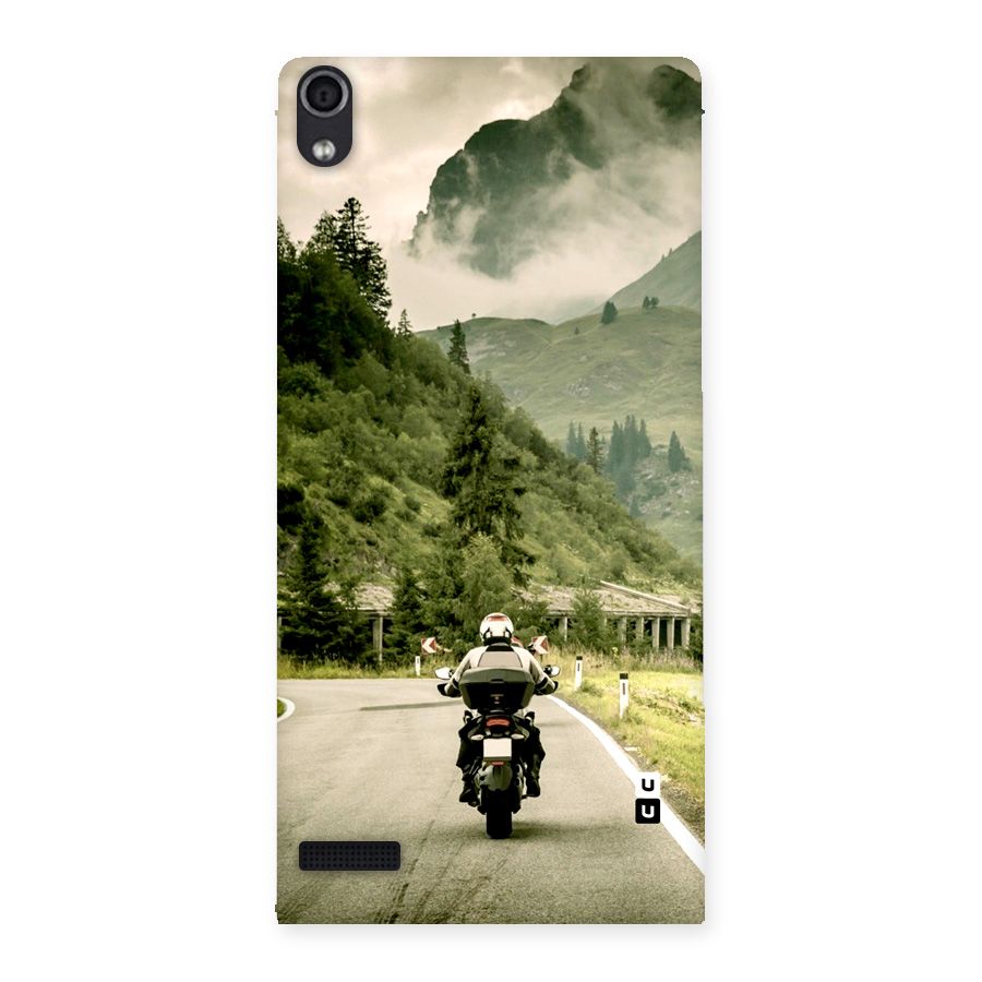 Nature Bike Back Case for Ascend P6