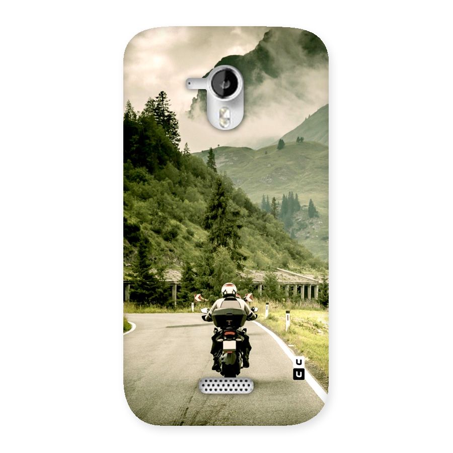 Nature Bike Back Case for Canvas HD A116
