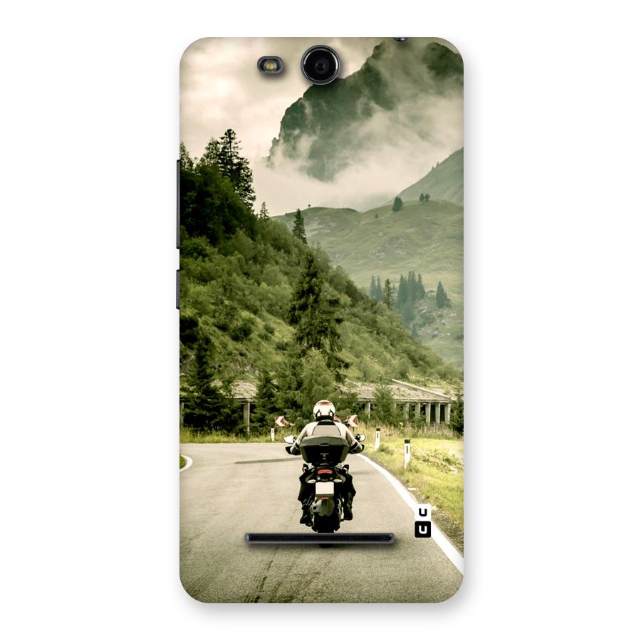 Nature Bike Back Case for Canvas Juice 3 Q392