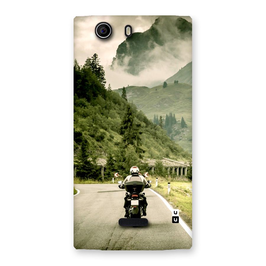 Nature Bike Back Case for Canvas Nitro 2 E311