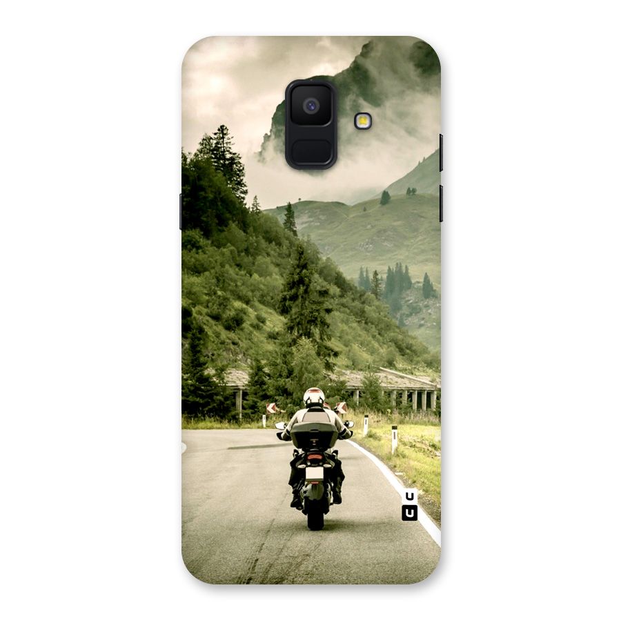 Nature Bike Back Case for Galaxy A6 (2018)
