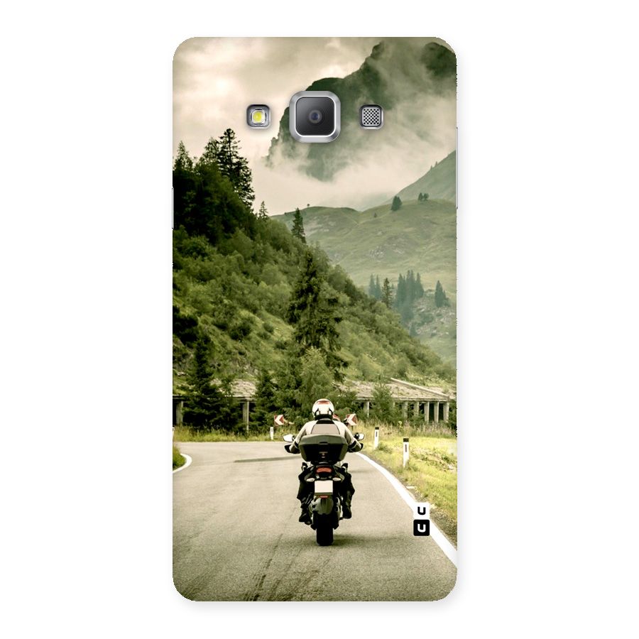 Nature Bike Back Case for Galaxy A7