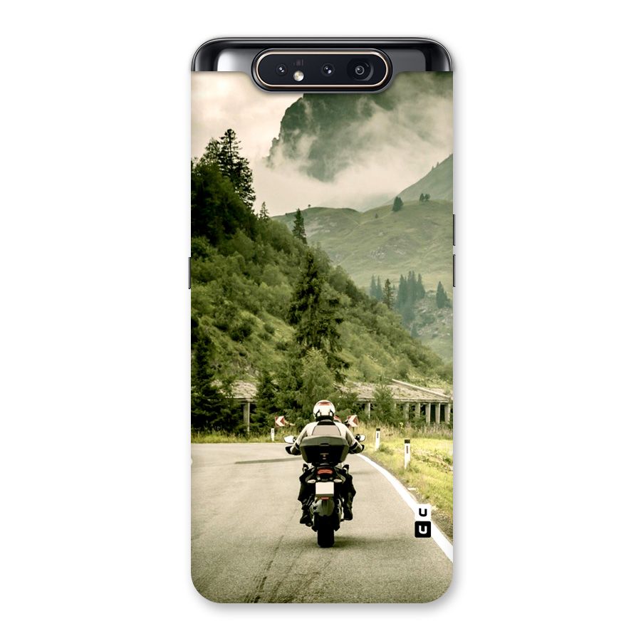 Nature Bike Back Case for Galaxy A80