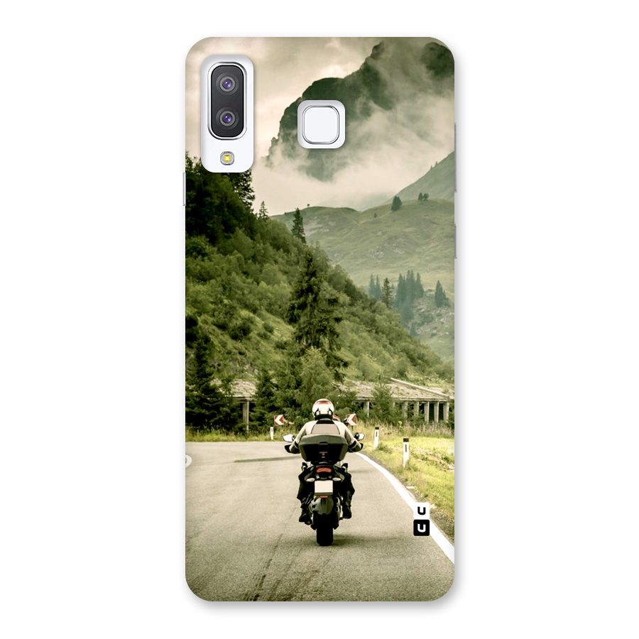 Nature Bike Back Case for Galaxy A8 Star